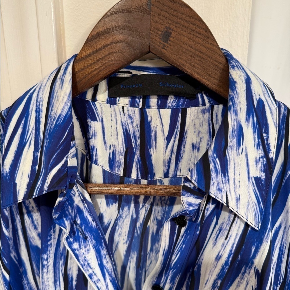 Proenza Schouler amazing full dress with adjustable tie waist - Picture 6 of 11